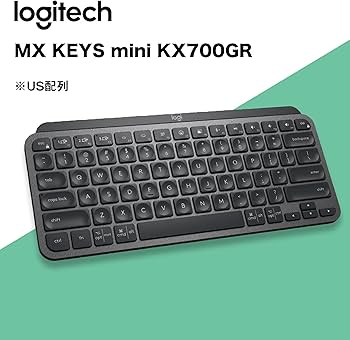 Amazon | ロジテック MX KEYS mini for Business KX700 GR 【Logi Bolt