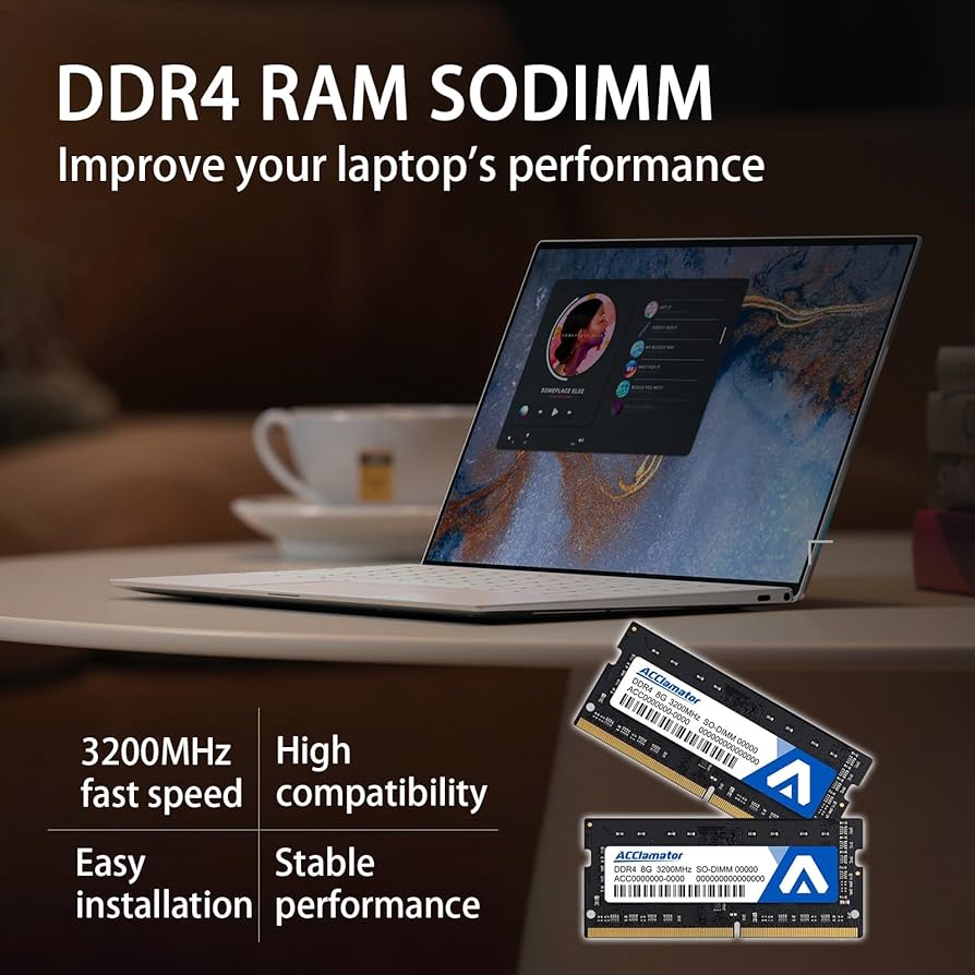 Acclamator DDR4 16GB Kit (2x8GB) 3200MHz PC4-25600 CL22 1.2V