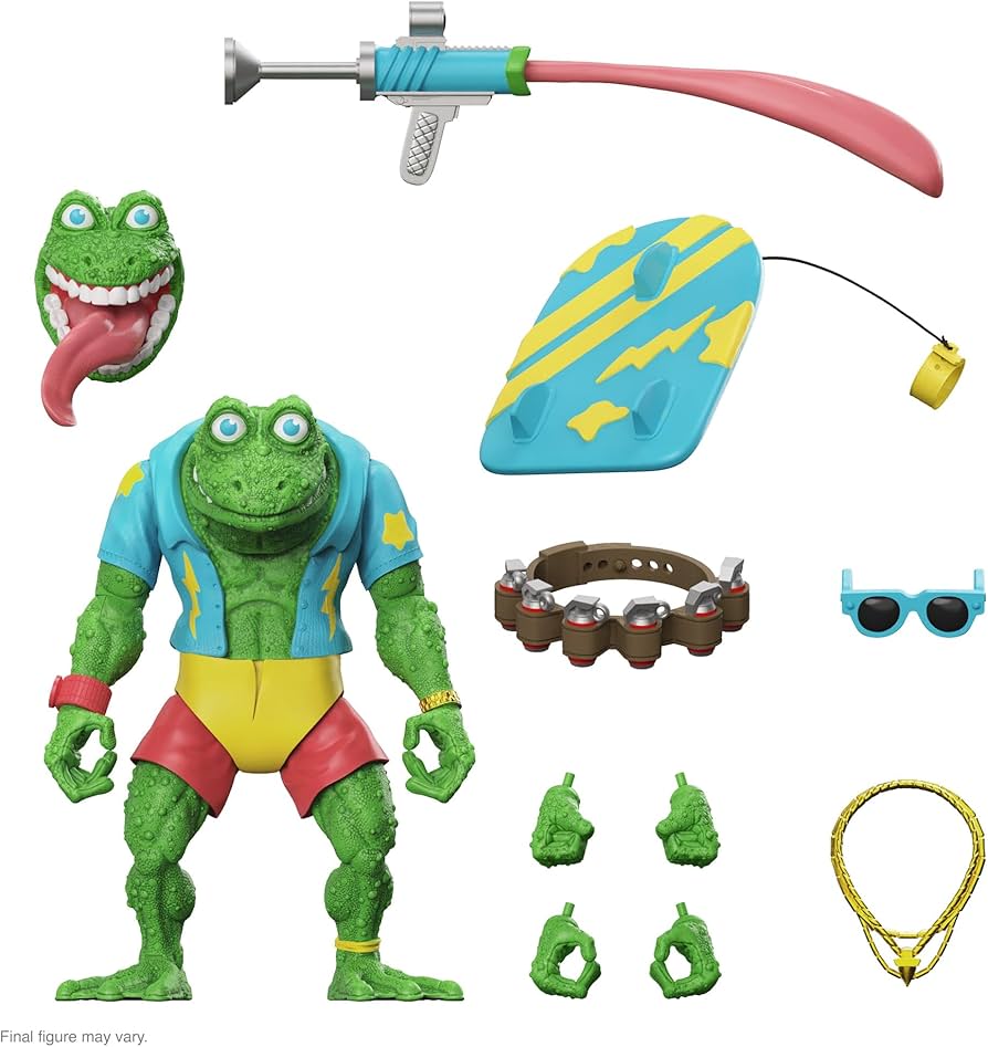 Amazon.com: Super7 Ninja Turtles Ultimates Genghis Frog Figure