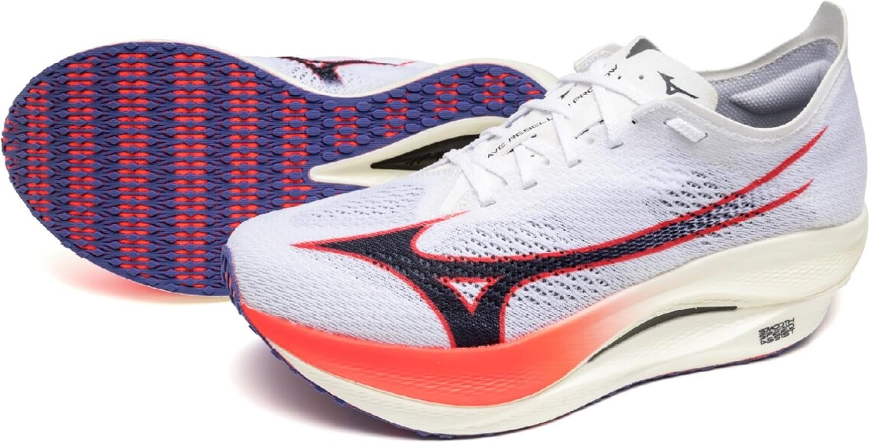 Amazon | [ミズノ] ランニングシューズ ウエーブリベリオン プロ LOW