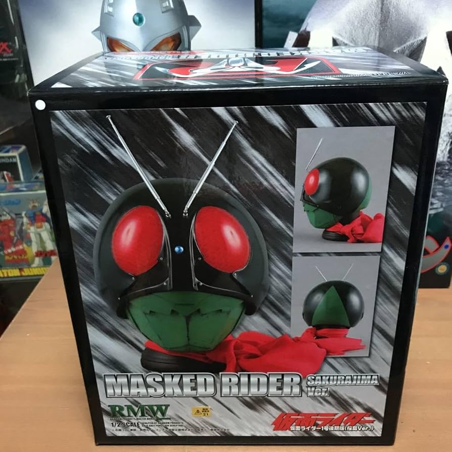 Amazon.co.jp: レインボー造型企画 1/2スケールマスク RMW ライダー旧1
