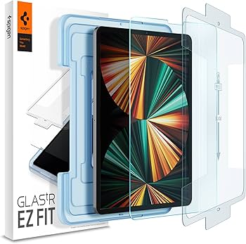 Amazon.co.jp: Spigen EZ Fit ガラスフィルム iPad Pro 12.9 第6世代