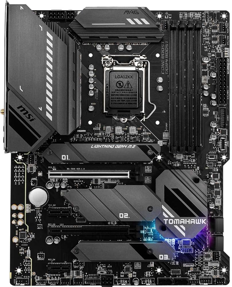 Amazon.com: MSI MAG Z590 Tomahawk WiFi Gaming Motherboard (ATX