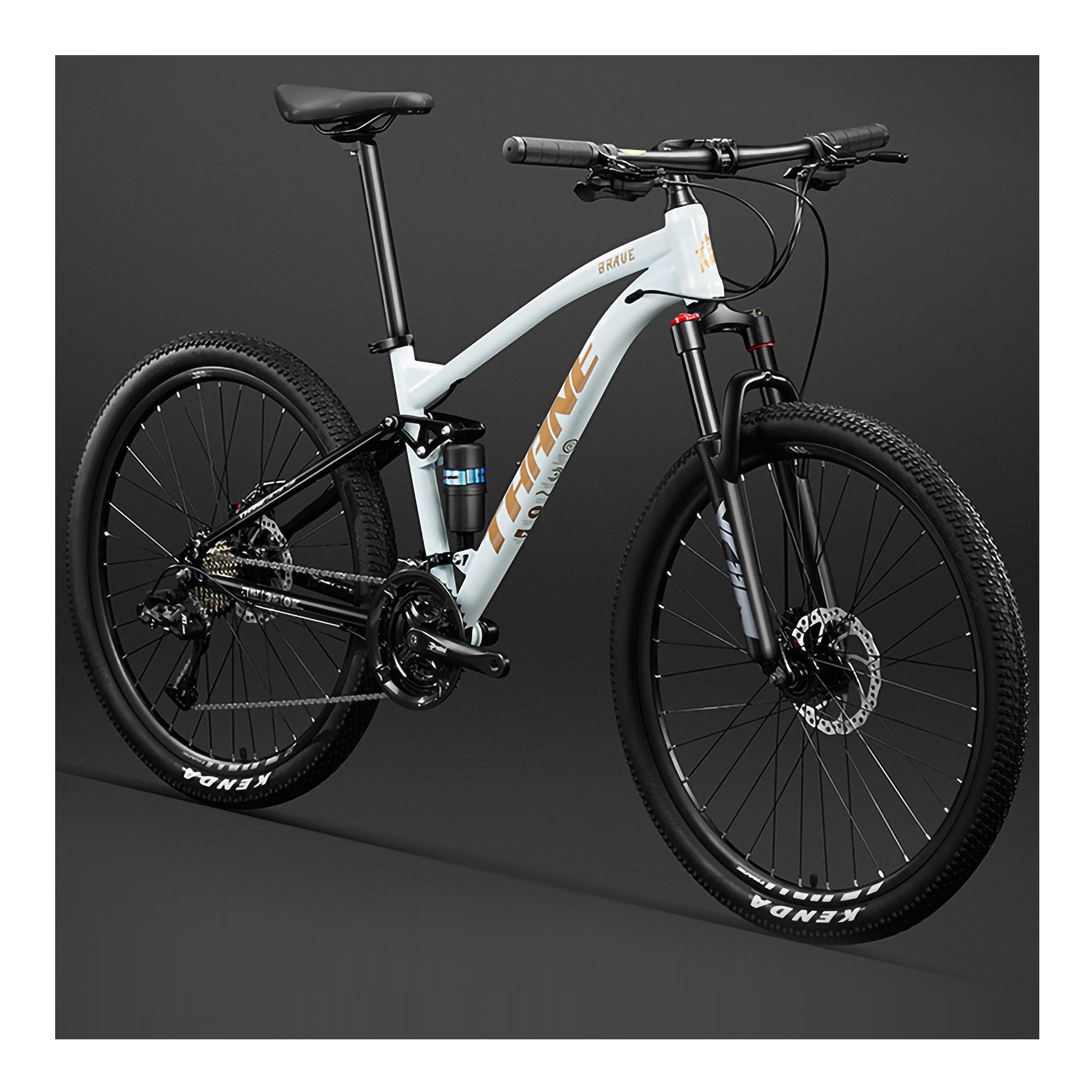 Amazon | 26インチ マウンテンバイク フルサスペンションマウンテン