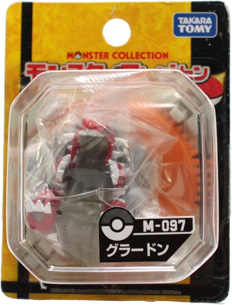 TOMY製 ポケモン モンスターコレクション モンコレ グラードン クリア