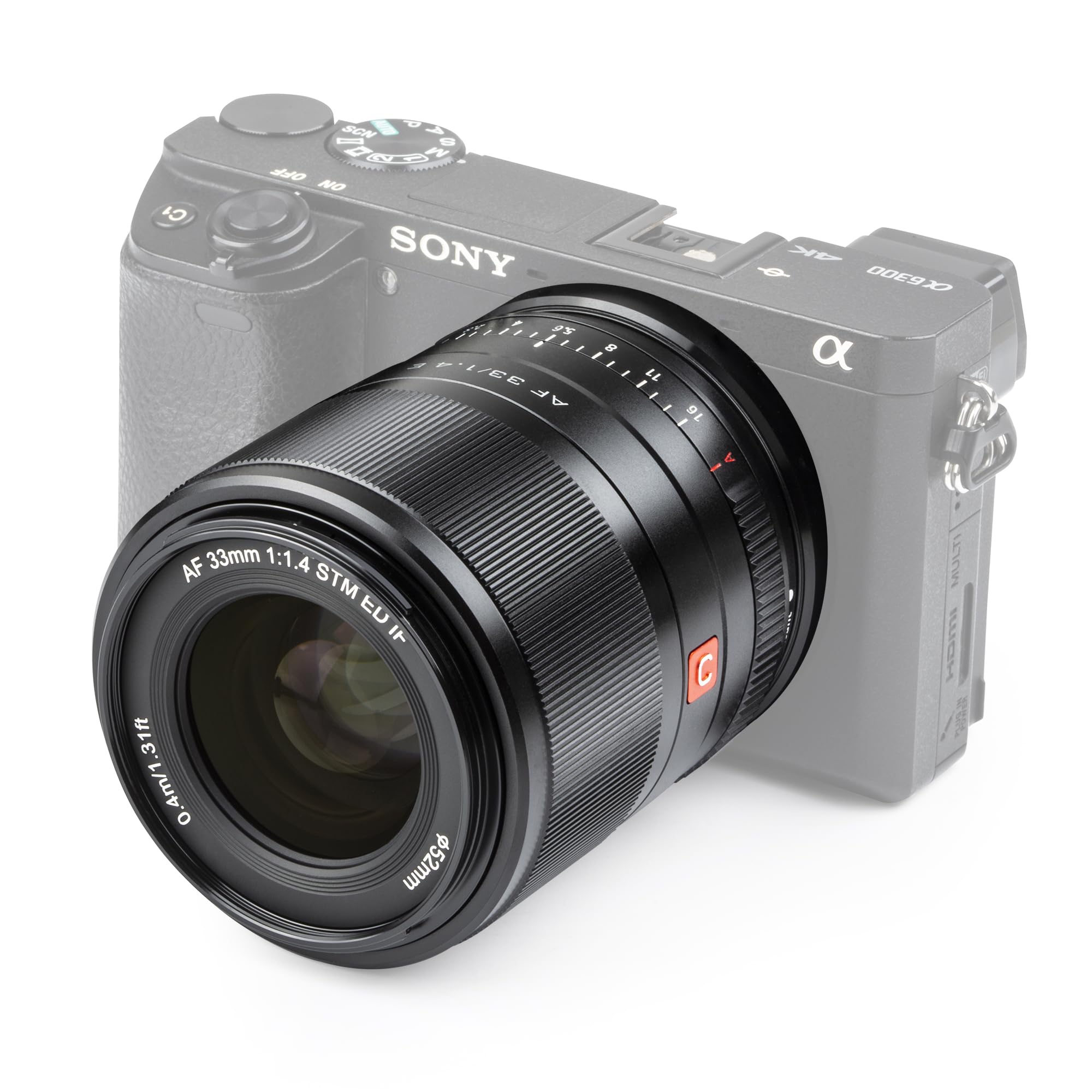 Amazon | VILTROX 単焦点レンズ AF 33mm F1.4 STM F1.4大口径 瞳A