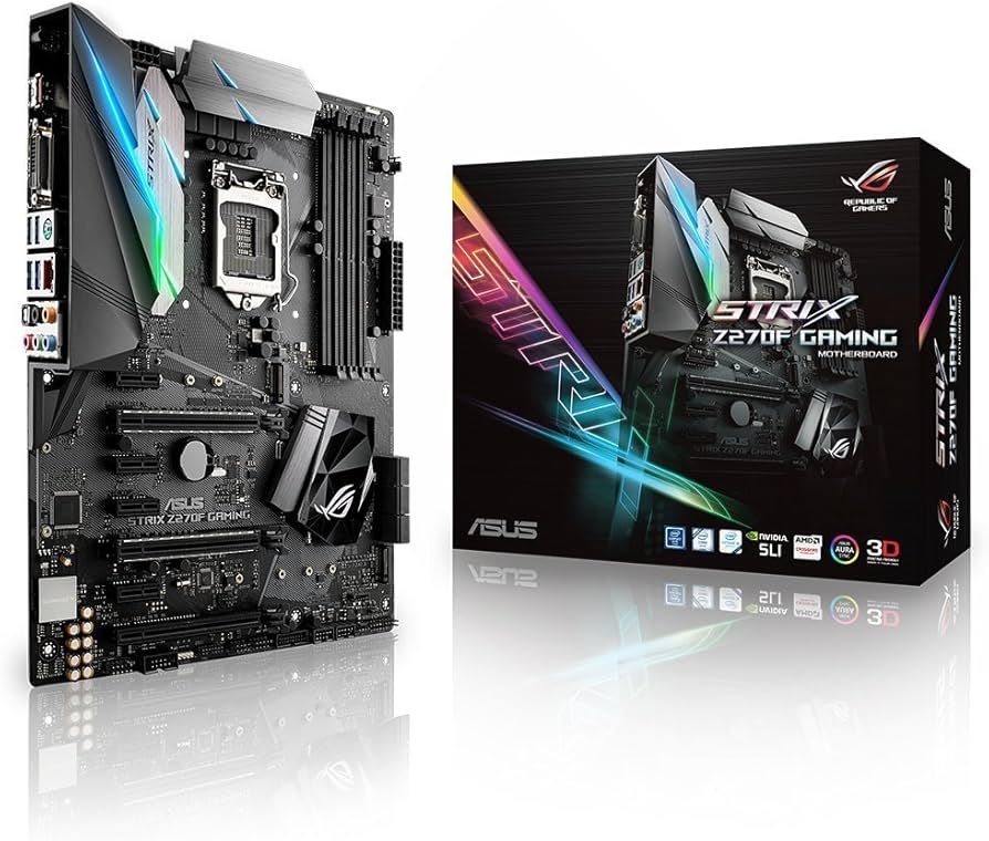 Amazon.com: ASUS ROG Strix Z270F Gaming LGA1151 DDR4 DP HDMI DVI M