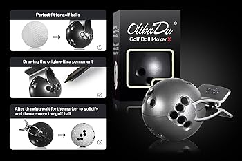 Amazon | OlibaDu ゴルフボールマーカー Rapsodo MLM2PROローンチ