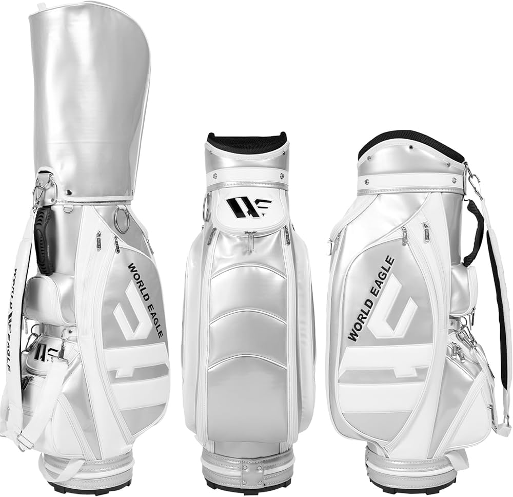 Amazon | CBR5 キャディバッグ カートタイプ シルバー WORLD EAGLE