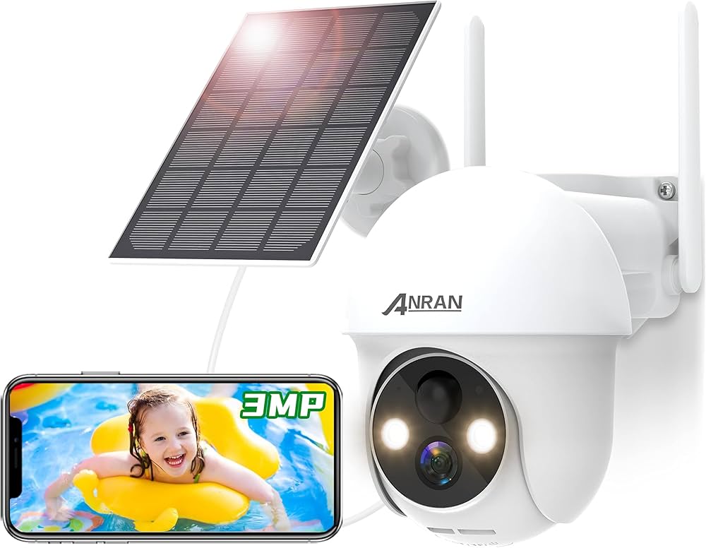 Amazon.co.jp: 【2K高画素・完全無線・Alexa対応】ANRAN 防犯カメラ