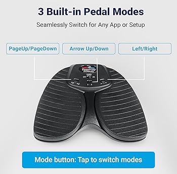 Amazon.com: PageFlip Butterfly Bluetooth Page Turner Pedal