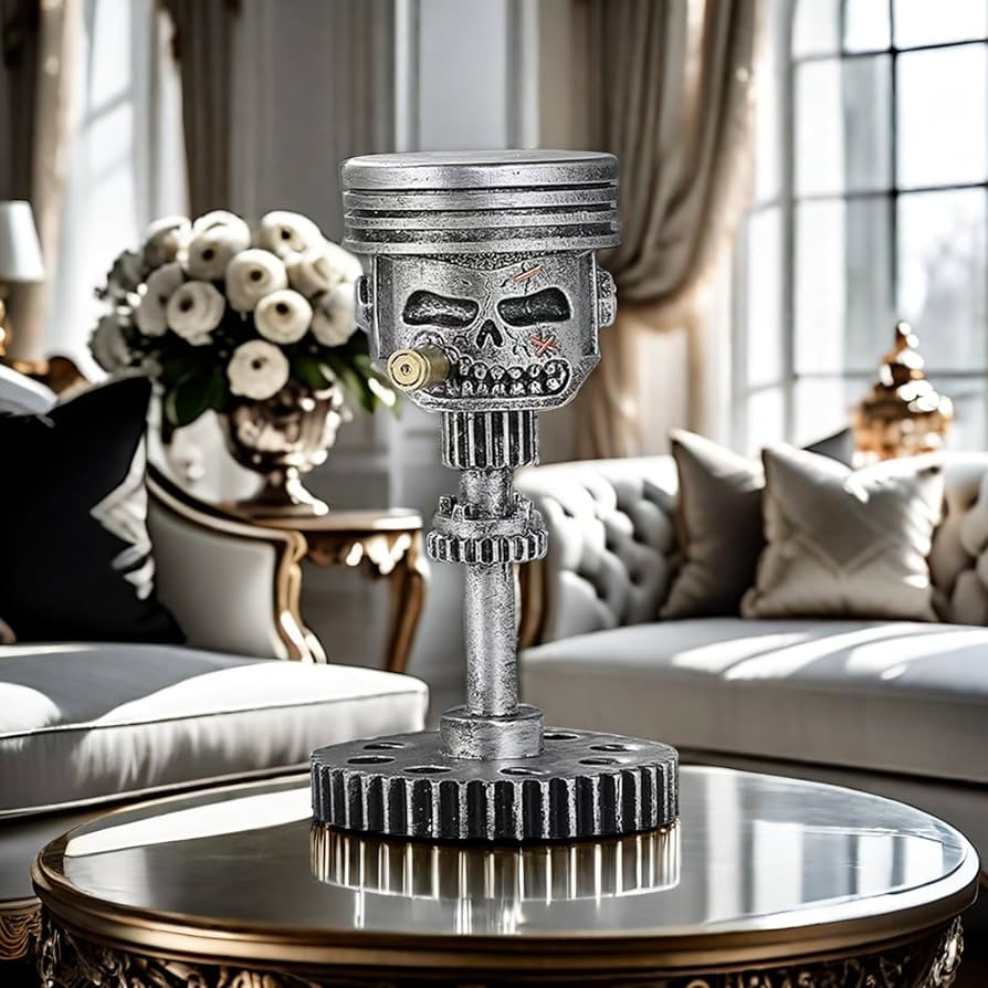 Amazon.co.jp: NULAOBA 彫刻ピストンスカルフェイス彫刻ハンドメイド