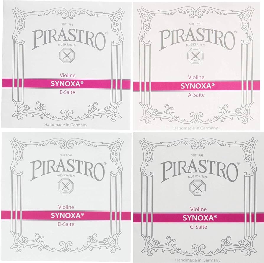Amazon | PIRASTRO Synoxa シノクサ バイオリン弦4本セット(E線:ボール