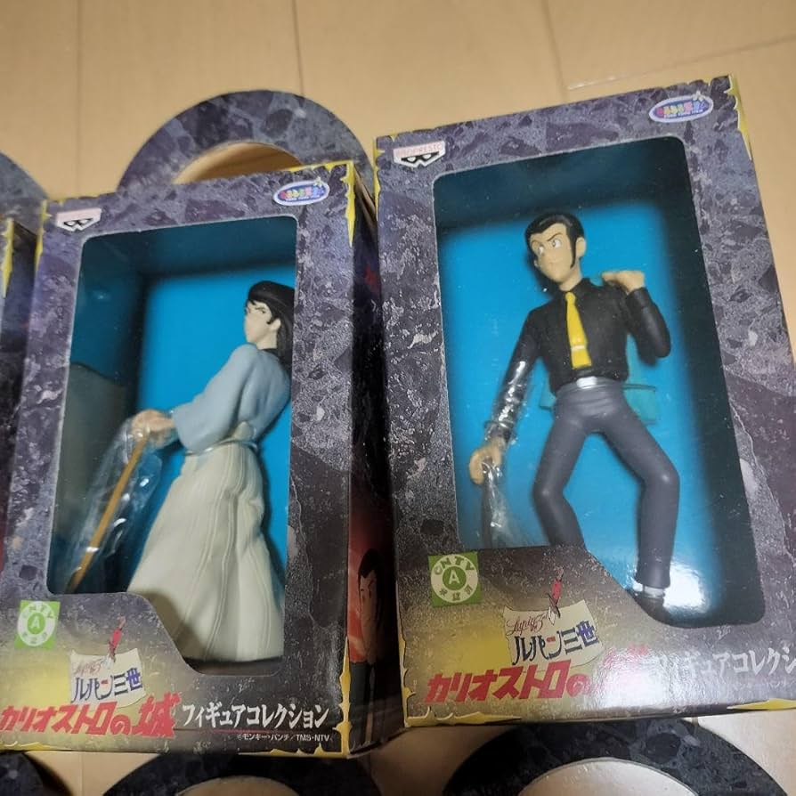 Amazon.co.jp: ルパン三世 カリオストロの城 フィギュア全6種セット