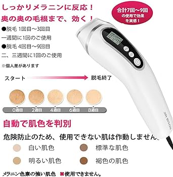 Amazon | JIN BISON 3イン1脱毛器 だつもうき 光エストムダ毛ケア 脱毛