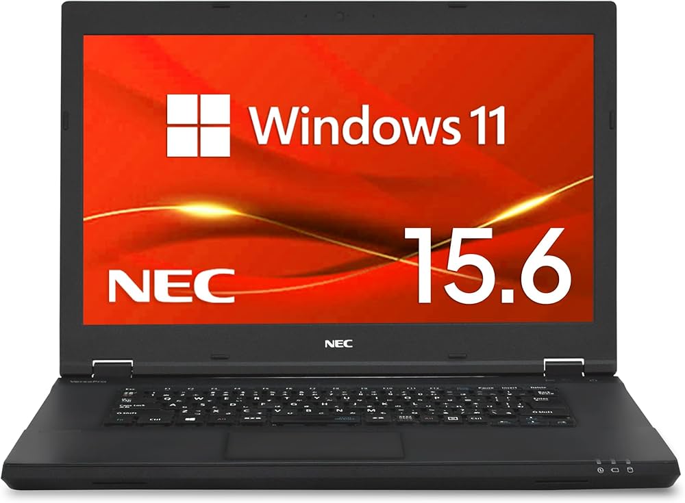 Amazon.co.jp: 【整備済み品】 NEC VersaPro / 15.6インチ ノートPC