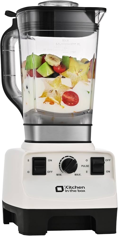 Amazon | Kitchen in the box ミキサー ブレンダー 大容量 2L 氷も