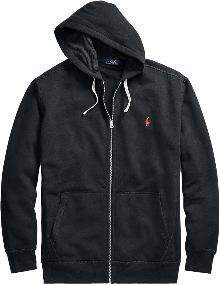 POLO RALPH LAUREN Mens Big & Tall Fleece Lined Zip-Front Hoodie