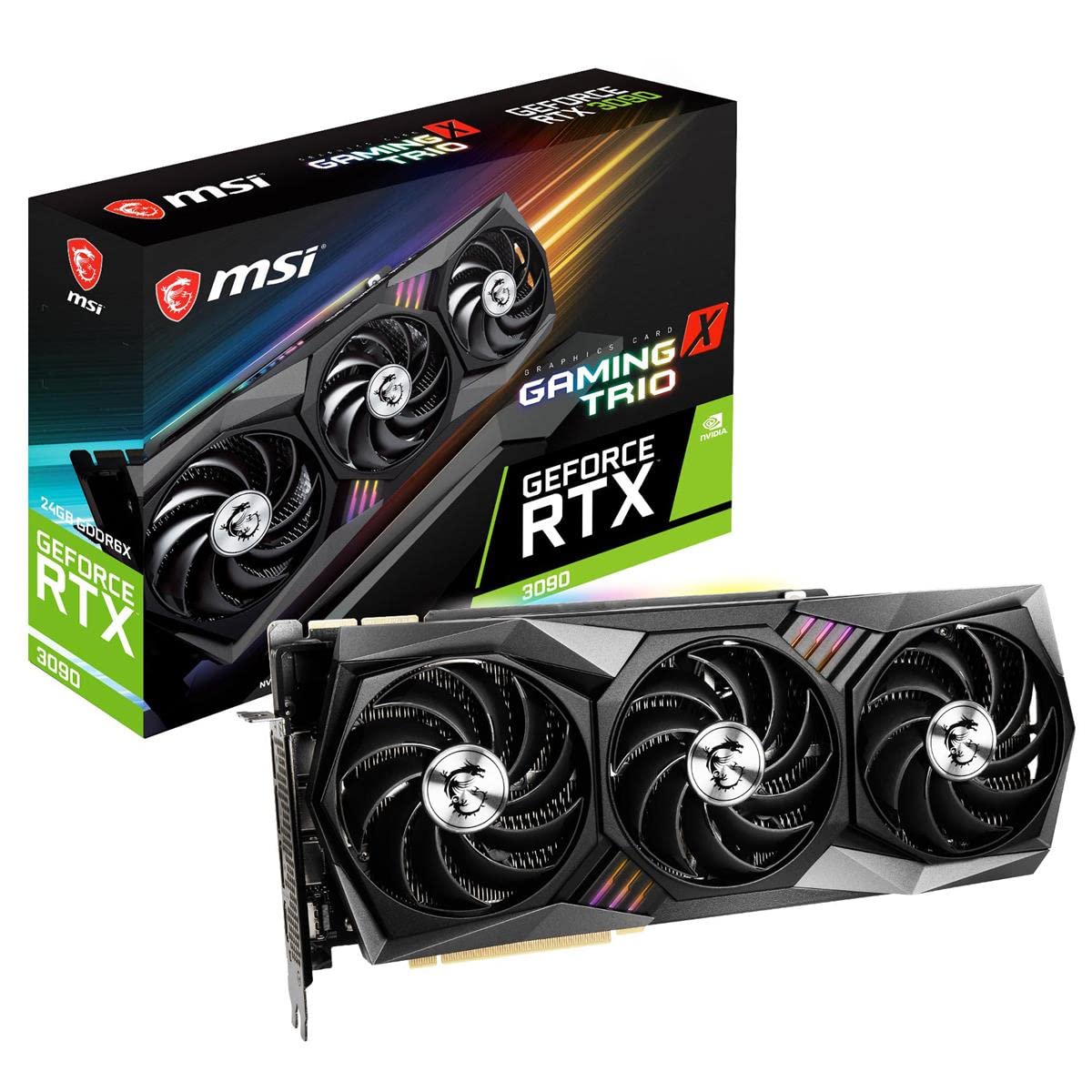 Amazon | MSI GeForce RTX 3090 GAMING X TRIO 24G グラフィックス