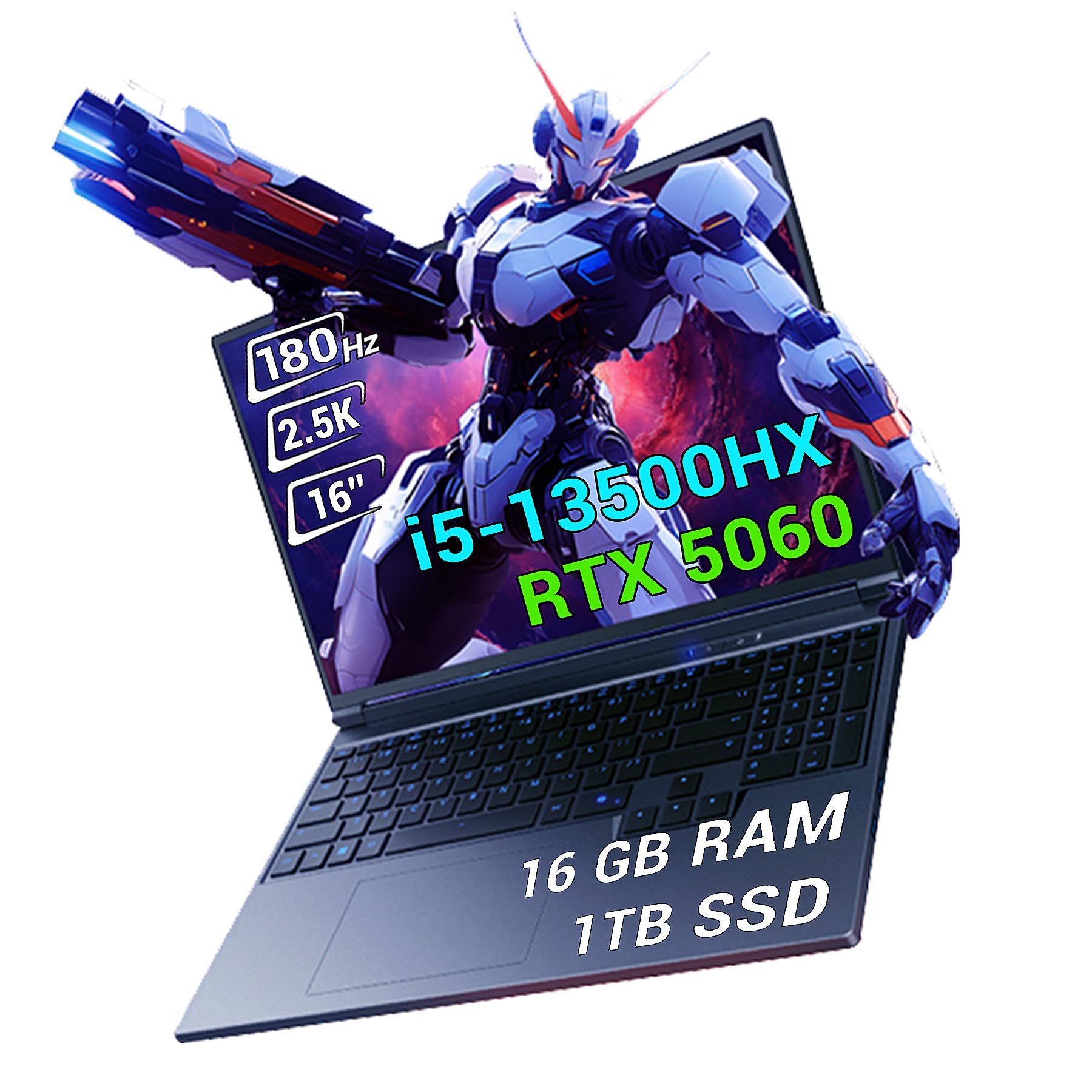 Amazon.co.jp: FIREBAT ノートパソコン、RTX 5060、16インチ WQXGA