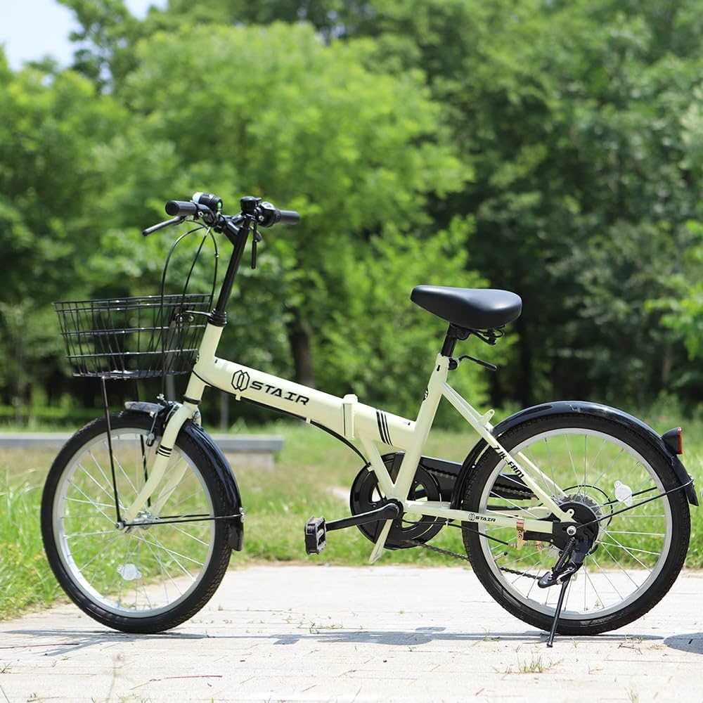 Amazon | 折りたたみ自転車 折り畳み自転車 20インチ シマノ6段変速