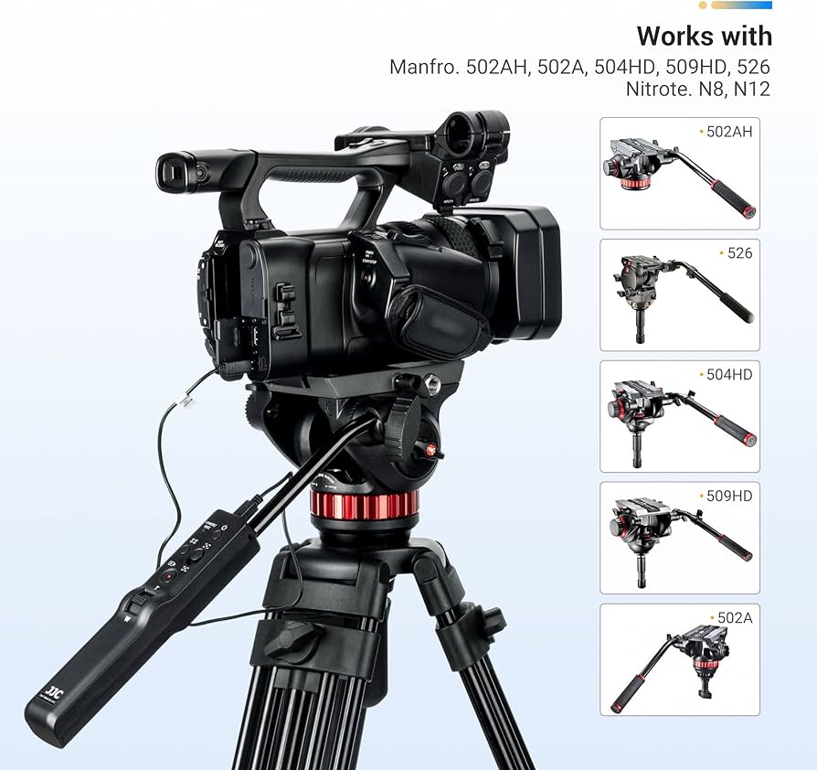 Amazon.com : Tripod Pan Bar Handle Zoom Remote Control for Sony