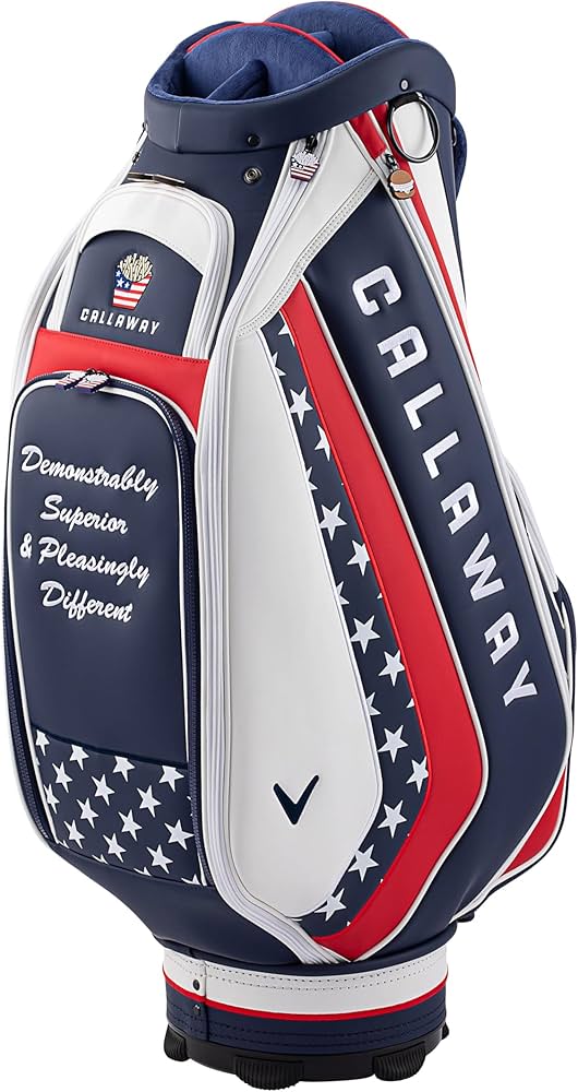 Callaway REVOLUTION キャディバッグ ホワイト/レッド Callaway