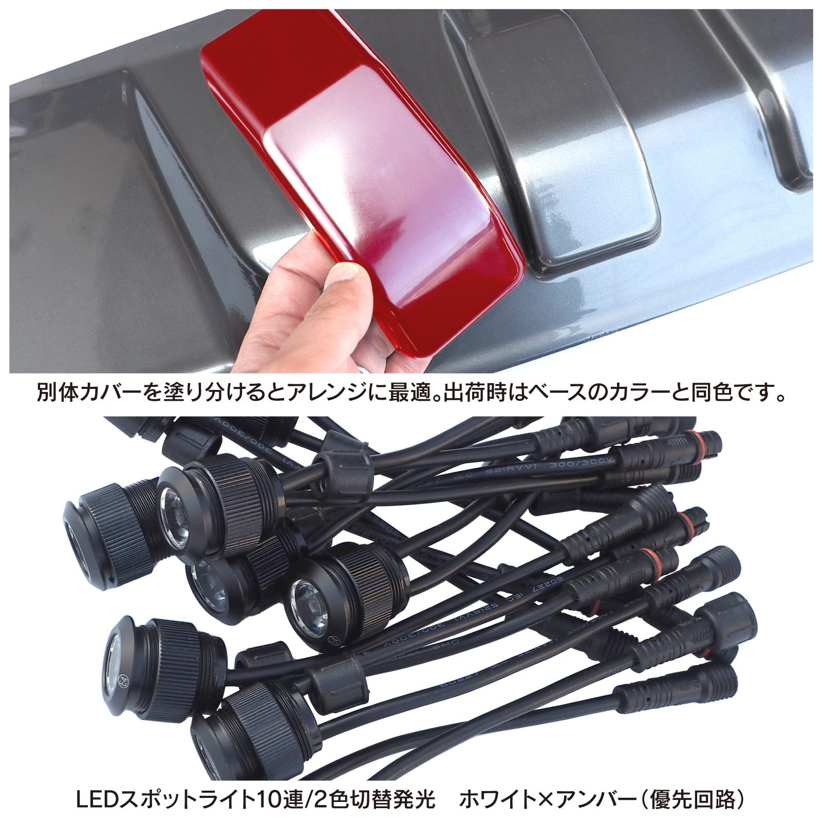 Amazon | 【VALFEE ジャパン】ランドクルーザープラド150系 LEDルーフ