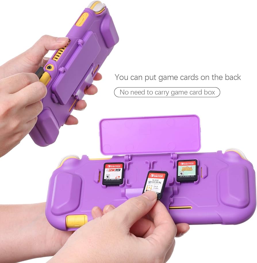 Amazon.com: ECHZOVE Purple Switch lite Case, Protective Case for