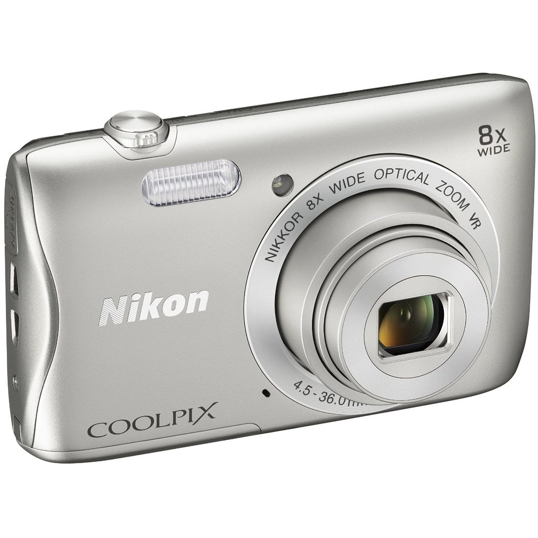 Amazon.com : Nikon COOLPIX S3700 Digital Camera with 8x Optical