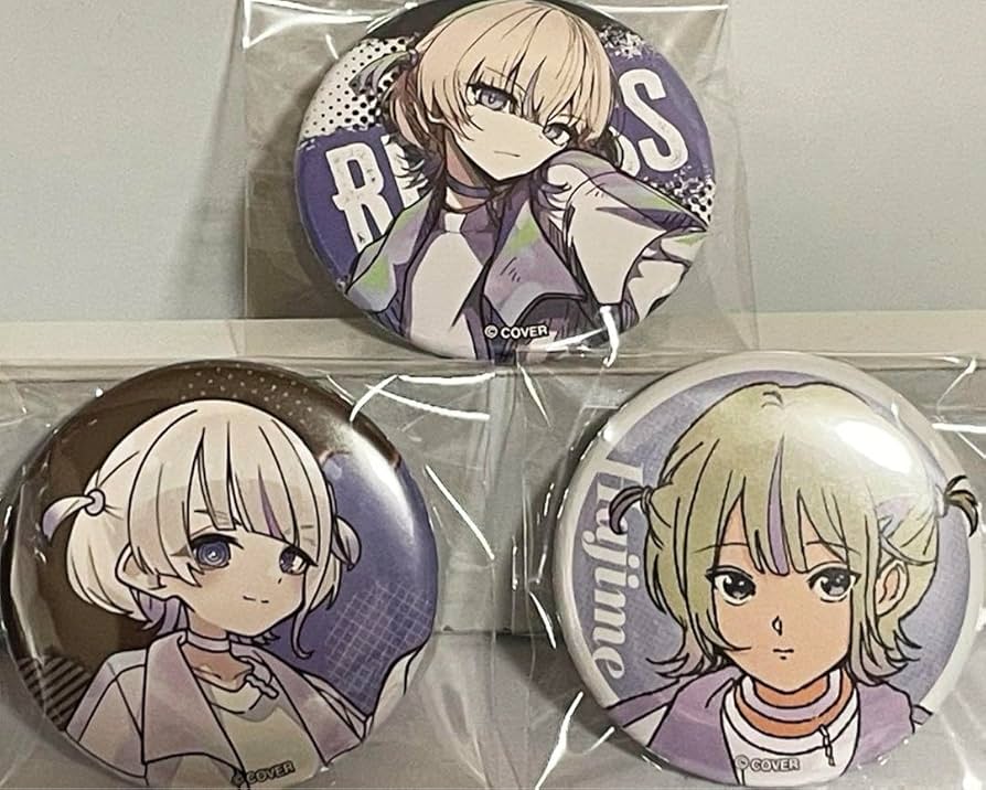 Amazon.co.jp: ホロ ライブ ReGLOSS 轟はじめ 缶バッジ : おもちゃ