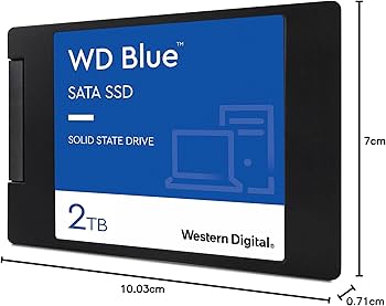Amazon | WD 内蔵SSD 2.5インチ / 2TB / WD Blue 3D / SATA3.0 / 5年