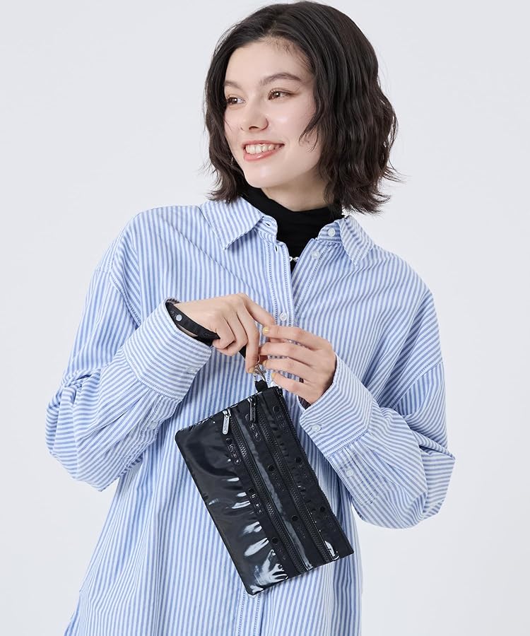 Amazon | 【ひとりっぷ(R)×LeSportsac】ZIP POUCH SET3/1602/オボロ