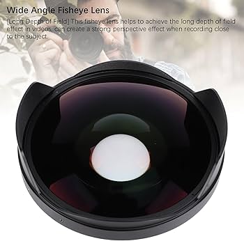 Amazon | フィッシュアイレンズ広角、0.3xフィッシュアイレンズフード