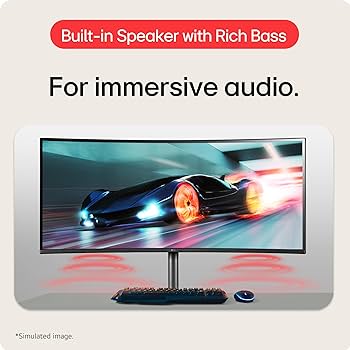 Amazon.com: LG 40WP95C-W 40'' UltraWide Curved WUHD (5120 x 2160