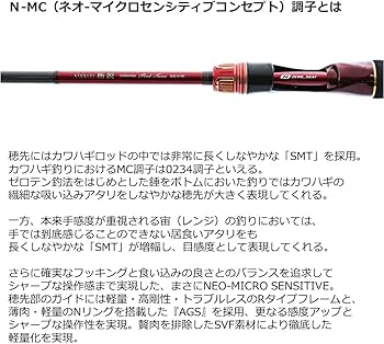 Amazon | ダイワ(DAIWA) 船竿 極鋭カワハギRT AGS N-MC | ダイワ(DAIWA