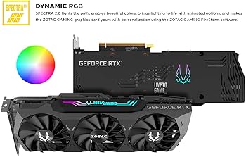 Amazon.com: ZOTAC Gaming GeForce RTX 3080 Trinity 10GB GDDR6X 320