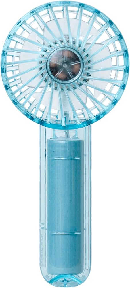 Amazon | Life on Products ミニクリアファン LEDライト付 アクア