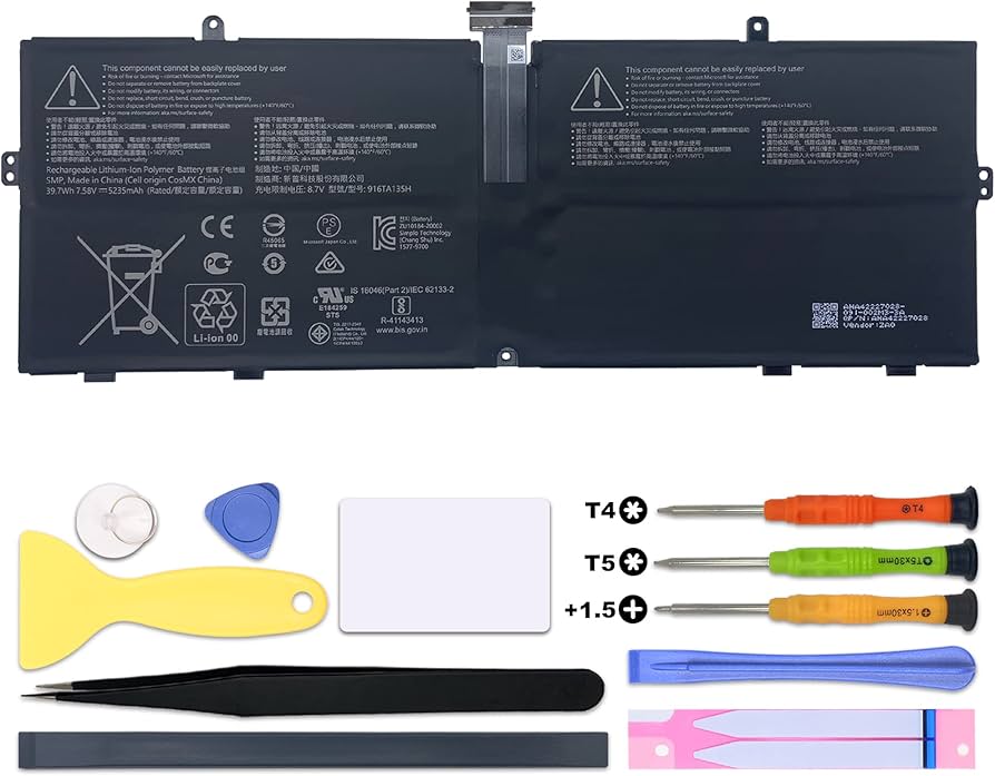 Amazon.com: CENIFENX 916TA135H DYNZ02 Battery Replacement for
