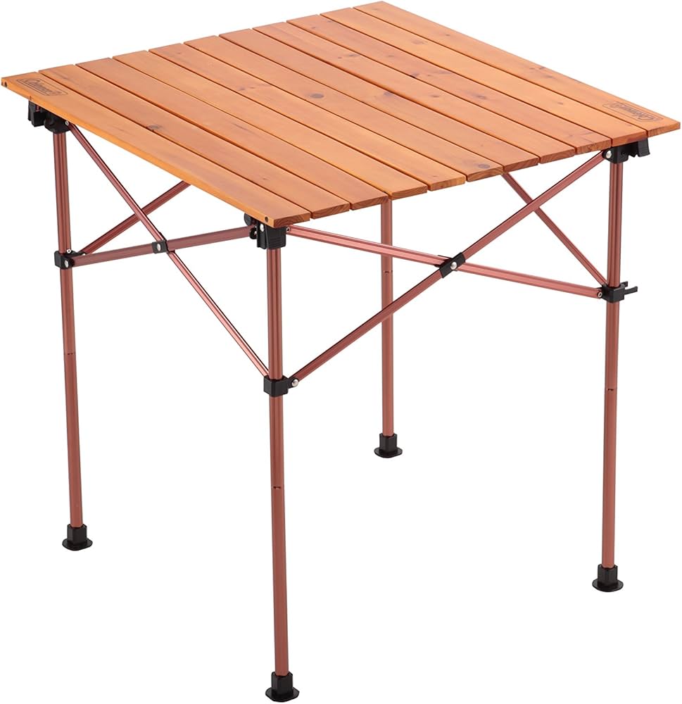 Amazon | Coleman(コールマン) ナチュラルウッドロールテーブル