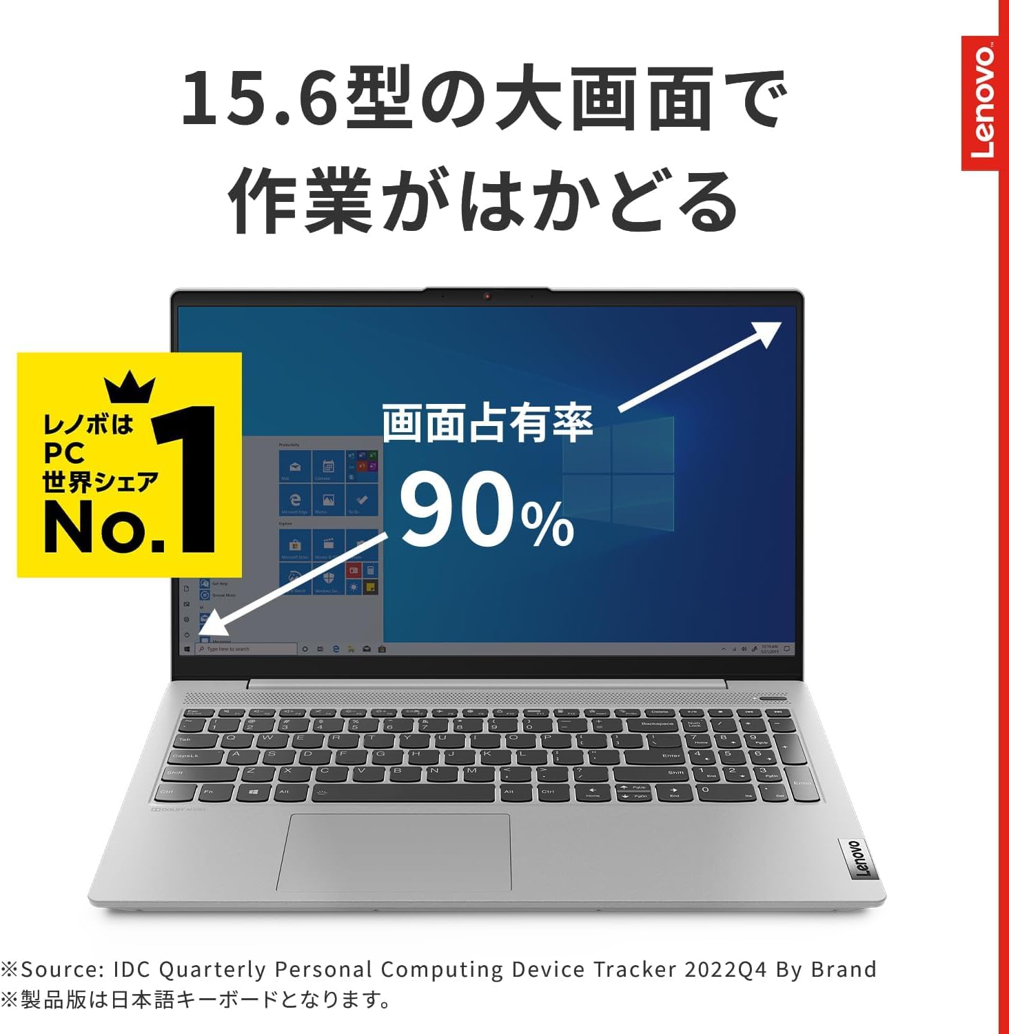 Amazon.co.jp: Lenovo IdeaPad Slim 550 ノートパソコン (15.6インチ