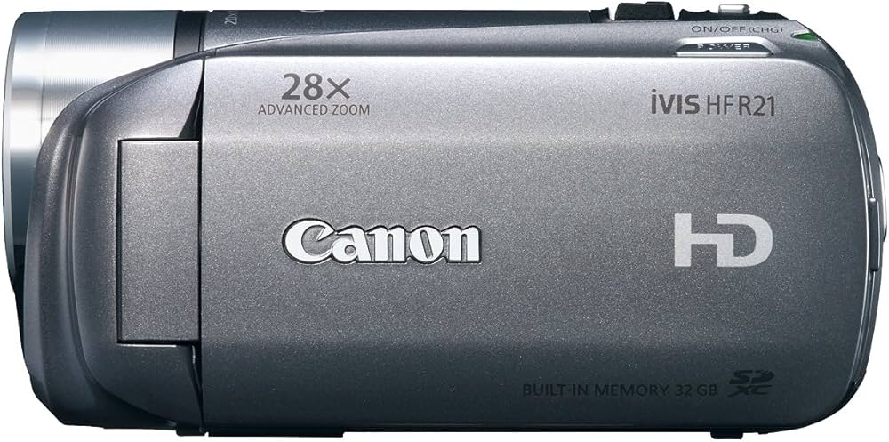 Amazon | Canon デジタルビデオカメラ iVIS HF R21 シルバー