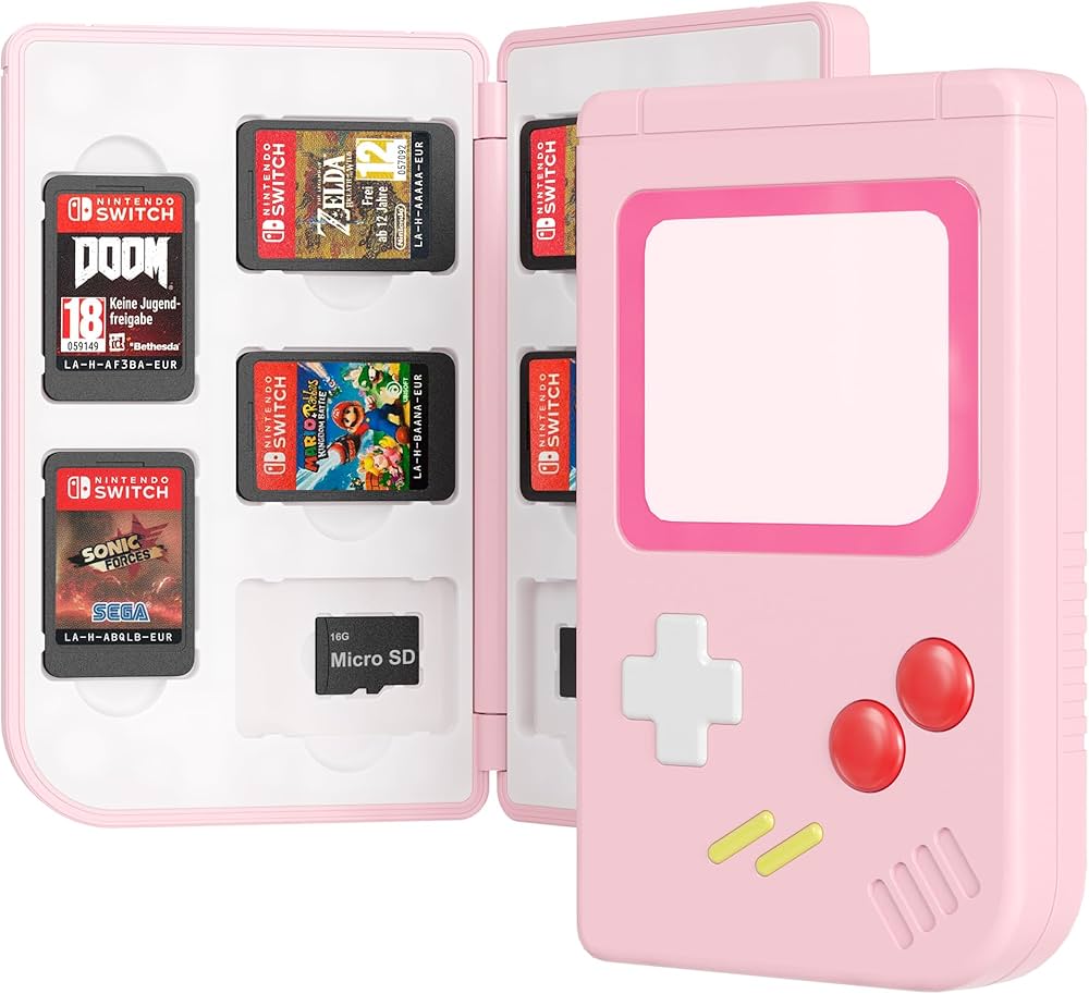 Amazon.com: Leyu Smart Game Case for Nintendo Switch & Switch Lite