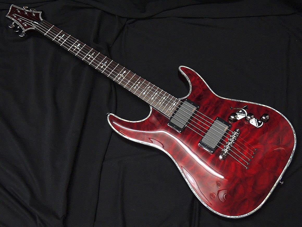 Amazon | Schecter AD-C-1-HR/BCH シェクター ヘルレイザー ブラック