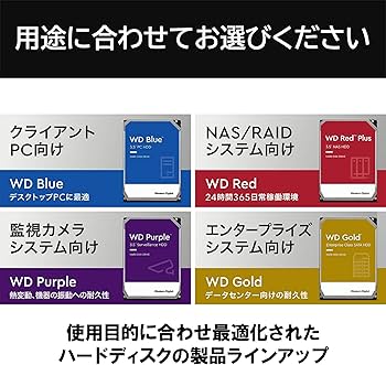 Amazon | ウエスタンデジタル(Western Digital) WD Purple 内蔵 HDD