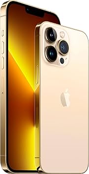 Amazon.com: Apple iPhone 13 Pro Max, 128GB, Gold - GSM Carriers