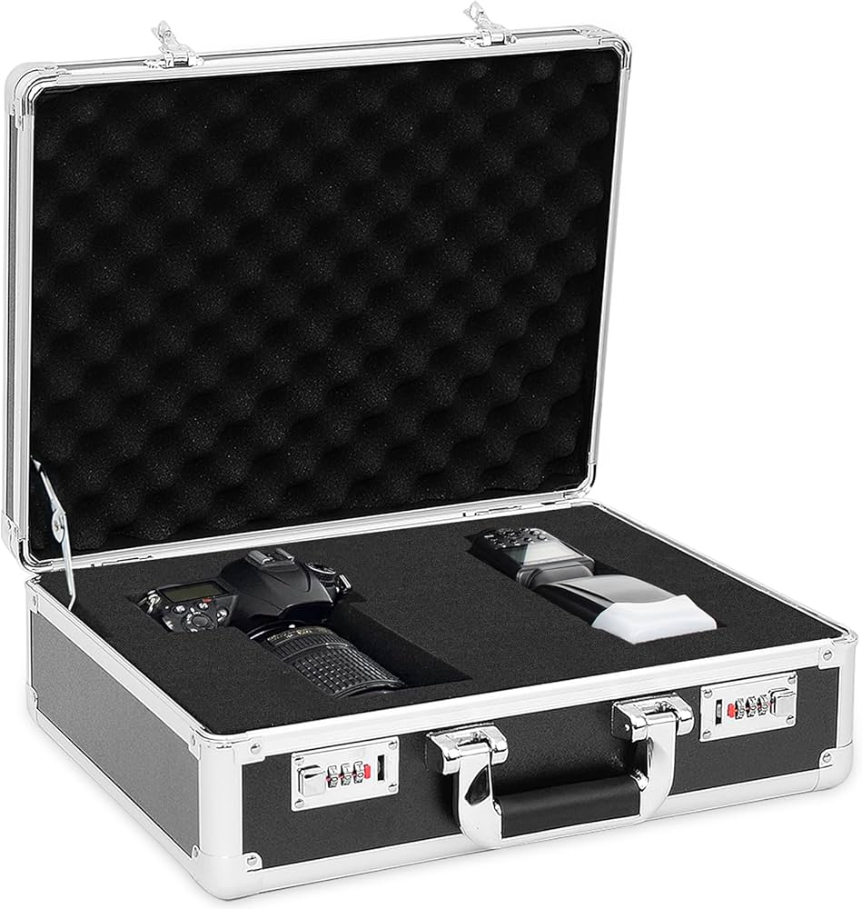 プロフェッショナルマイクキットやミキサー等に大きいアルミ