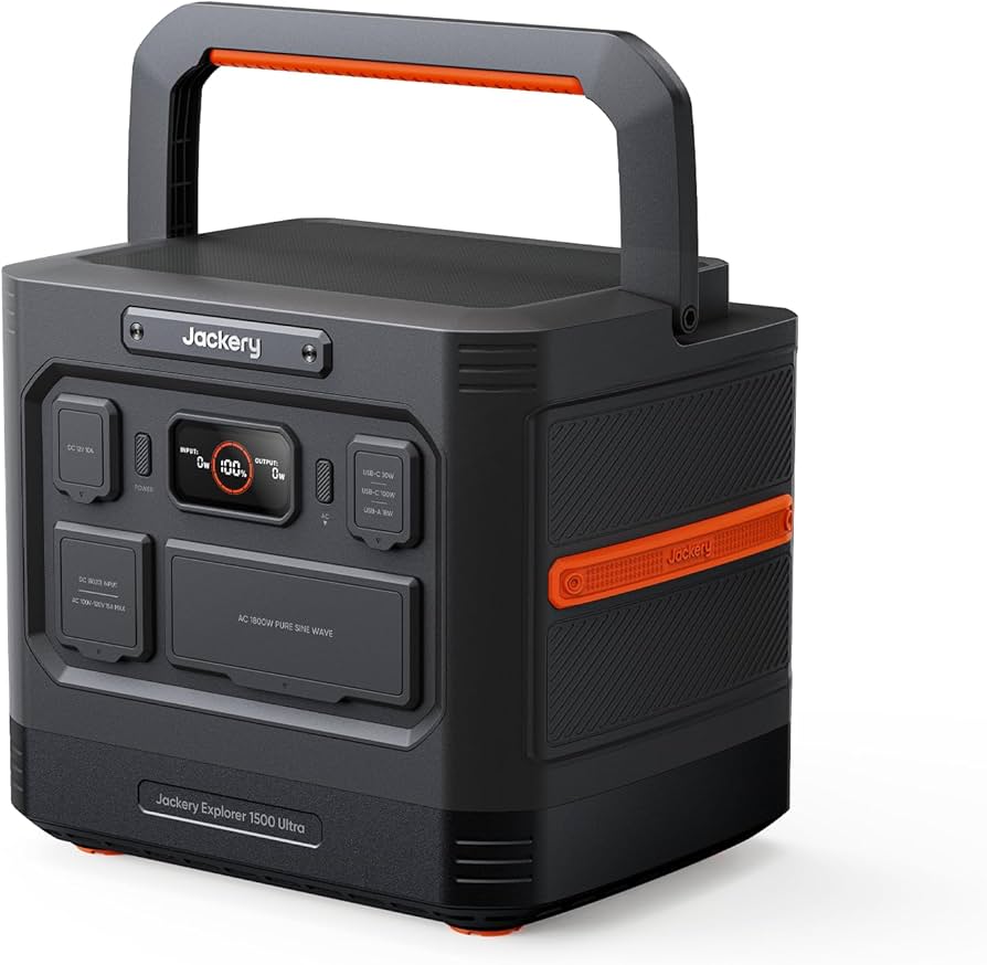 Amazon.co.jp: Jackery (ジャクリ) ポータブル電源 1500 Ultra 1536Wh