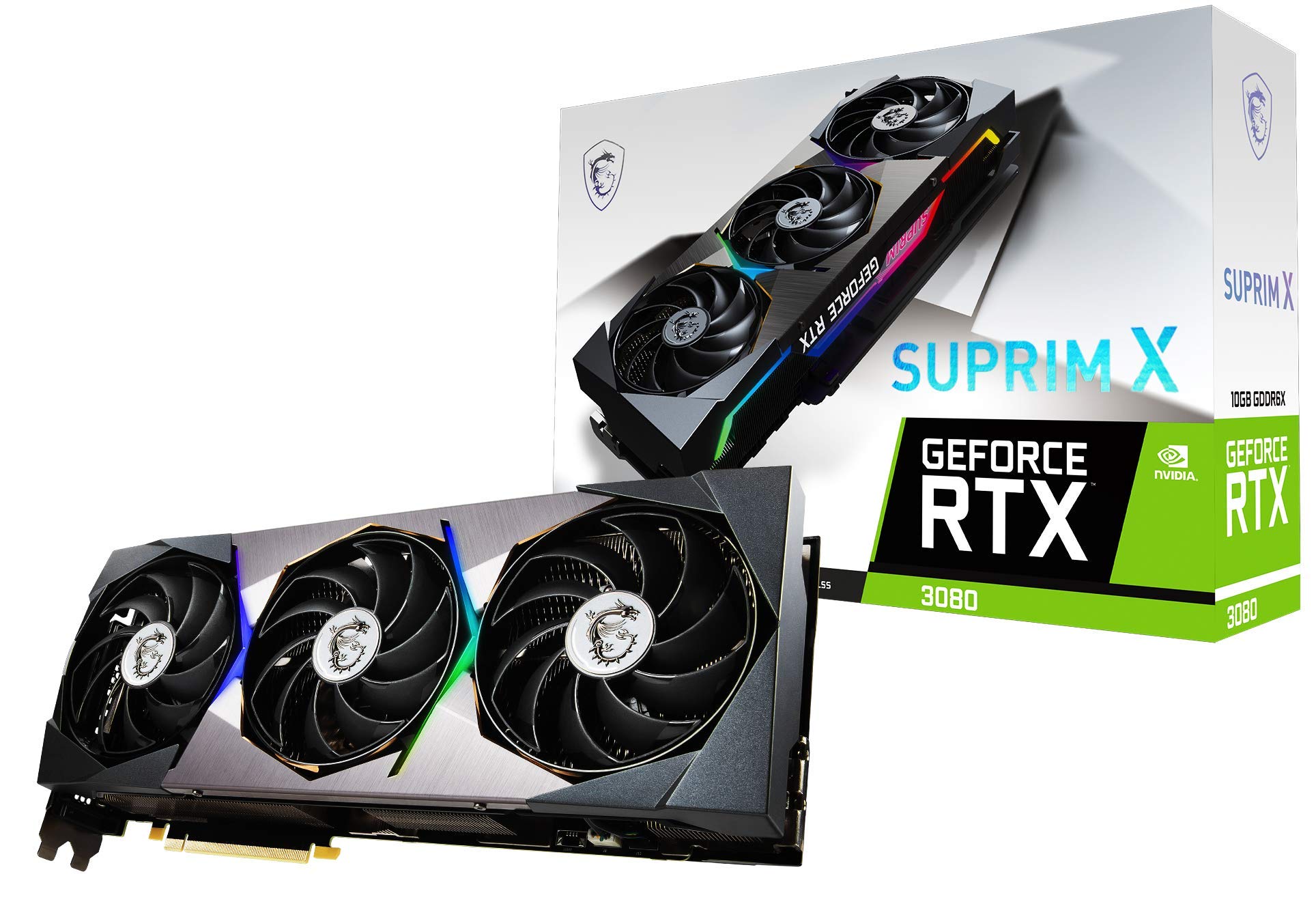 Amazon.com: msi Gaming GeForce RTX 3080 LHR 10GB GDRR6X 320-Bit