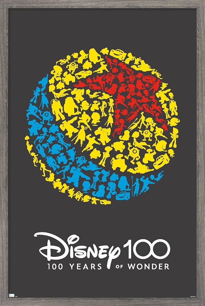 Amazon.co.jp: Trends International ディズニー 100周年記念 ピクサー